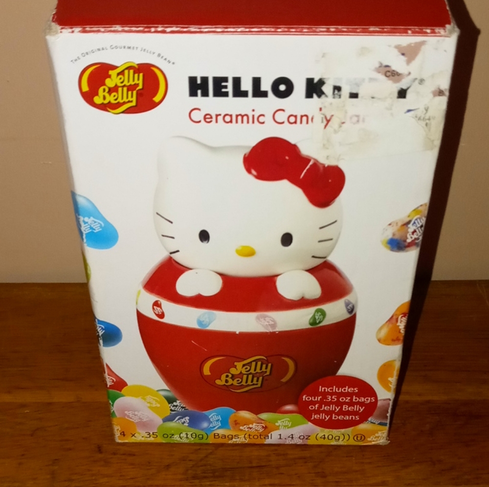 Hello Kitty Jelly Belly Jar